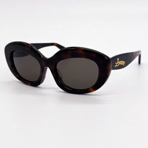 NEW LW40153F 52E, LOEWE WOMEN HAVANA GREY SUNGLASSES LOEWE
